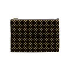 Small Golden Plaids Cosmetic Bag (medium) by ConteMonfrey