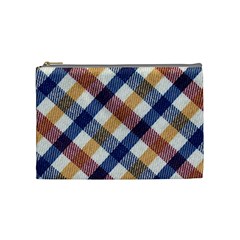 Hot Colors Plaid  Cosmetic Bag (medium) by ConteMonfrey