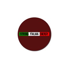 Strong Italian Energy Golf Ball Marker by ConteMonfrey