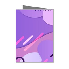 Colorful-abstract-wallpaper-theme Mini Greeting Cards (Pkg of 8)