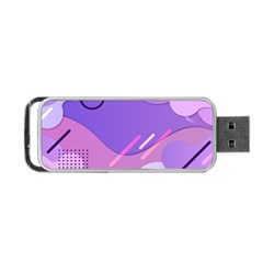 Colorful-abstract-wallpaper-theme Portable USB Flash (Two Sides)