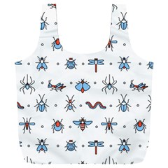 Insect Icon Seamless Pattern Full Print Recycle Bag (xxl) by Wegoenart