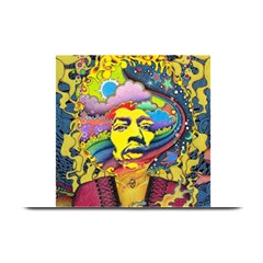 Psychedelic Rock Jimi Hendrix Plate Mats by Jancukart