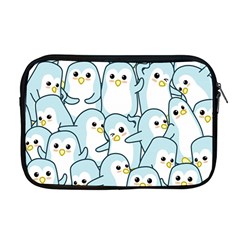 Penguin Pattern Apple Macbook Pro 17  Zipper Case by Wegoenart