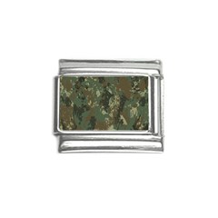 Camouflage-splatters-background Italian Charm (9mm) by Wegoenart