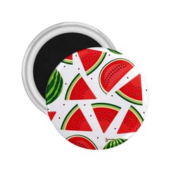 Watermelon Cuties White 2 25  Magnets by ConteMonfrey