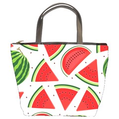 Watermelon Cuties White Bucket Bag by ConteMonfrey