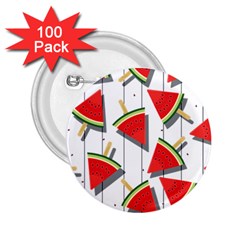 Watermelon Popsicle   2 25  Buttons (100 Pack)  by ConteMonfrey