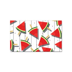 Watermelon Popsicle   Sticker (rectangular) by ConteMonfrey