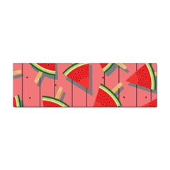 Red Watermelon Popsicle Sticker (bumper) by ConteMonfrey