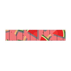 Red Watermelon Popsicle Flano Scarf (mini) by ConteMonfrey