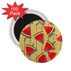 Pastel Watermelon Popsicle 2.25  Magnets (100 pack) 