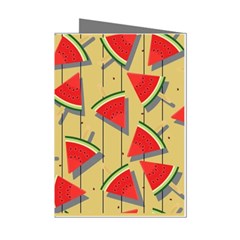 Pastel Watermelon Popsicle Mini Greeting Cards (Pkg of 8)