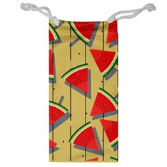 Pastel Watermelon Popsicle Jewelry Bag