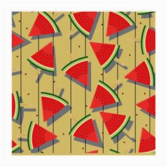 Pastel Watermelon Popsicle Medium Glasses Cloth