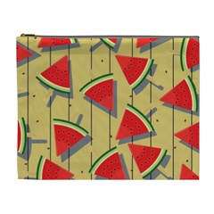 Pastel Watermelon Popsicle Cosmetic Bag (XL)