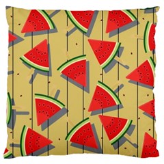 Pastel Watermelon Popsicle Standard Flano Cushion Case (One Side)