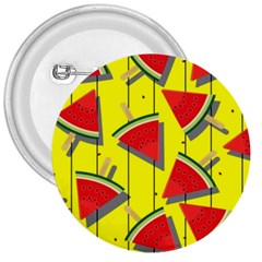 Yellow Watermelon Popsicle  3  Buttons by ConteMonfrey
