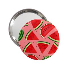 Red Watermelon  2 25  Handbag Mirrors by ConteMonfrey