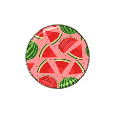 Red Watermelon  Hat Clip Ball Marker (10 Pack) by ConteMonfrey