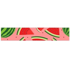 Red Watermelon  Large Flano Scarf  by ConteMonfrey