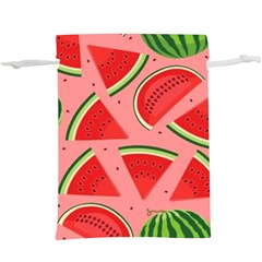 Red Watermelon   Lightweight Drawstring Pouch (xl)
