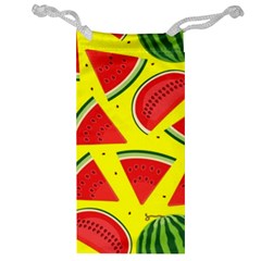 Yellow Watermelon   Jewelry Bag by ConteMonfrey