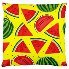 Yellow Watermelon   Standard Flano Cushion Case (Two Sides)