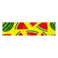 Yellow Watermelon   Banner and Sign 4  x 1 