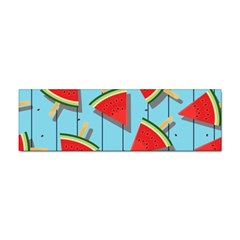 Blue Watermelon Popsicle  Sticker Bumper (100 Pack) by ConteMonfrey