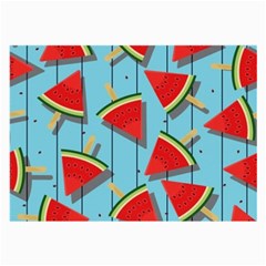 Blue Watermelon Popsicle  Large Glasses Cloth (2 Sides) by ConteMonfrey