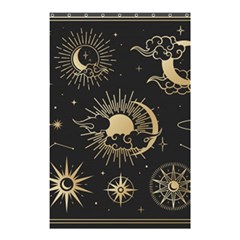 Asian-set-with-clouds-moon-sun-stars-vector-collection-oriental-chinese-japanese-korean-style Shower Curtain 48  X 72  (small)  by Wegoenart