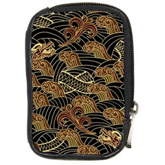 Oriental-traditional-seamless-pattern Compact Camera Leather Case