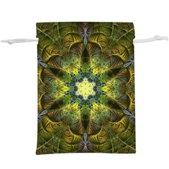 Fractal Fantasy Design Background  Lightweight Drawstring Pouch (xl)