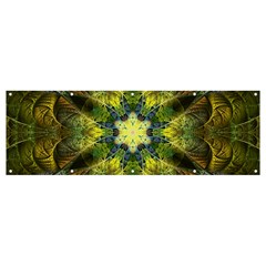 Fractal Fantasy Design Background Banner And Sign 12  X 4  by Wegoenart