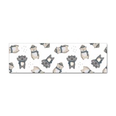 Cute Seamless Pattern With Koala Panda Bear Sticker (bumper) by Wegoenart