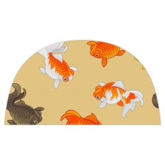 Gold Fish Seamless Pattern Background Anti Scalding Pot Cap by Wegoenart