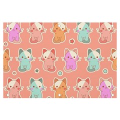 Cute Kawaii Kittens Seamless Pattern Banner And Sign 6  X 4  by Wegoenart