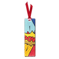 Pow Word Pop Art Style Expression Vector Small Book Marks by Wegoenart