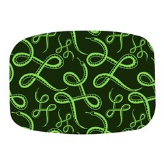 Snakes Seamless Pattern Mini Square Pill Box by Wegoenart