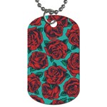 Vintage Floral Colorful Seamless Pattern Dog Tag (Two Sides) Back