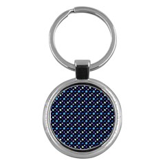 Electric Autumn  Key Chain (round) by ConteMonfrey