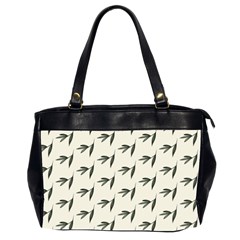 Minimalist Fall Of Leaves Oversize Office Handbag (2 Sides) by ConteMonfrey