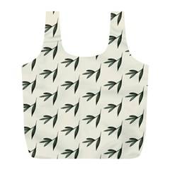 Minimalist Fall Of Leaves Full Print Recycle Bag (l) by ConteMonfrey