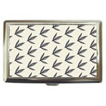 Minimalist Leaves Cigarette Money Case Front