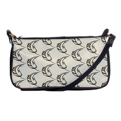 Cute Leaves Draw Shoulder Clutch Bag by ConteMonfrey