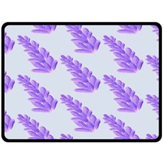 Cute Lavanda Blue Fleece Blanket (large)  by ConteMonfrey