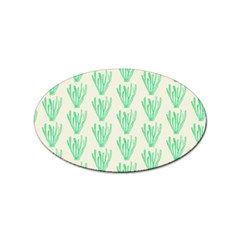 Watercolor Seaweed Sticker Oval (100 pack)