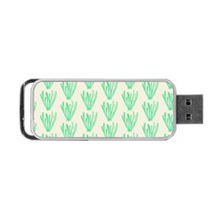 Watercolor Seaweed Portable Usb Flash (one Side) by ConteMonfrey