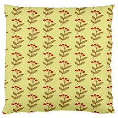 Yellow Fresh Spring Hope Standard Flano Cushion Case (one Side) by ConteMonfrey